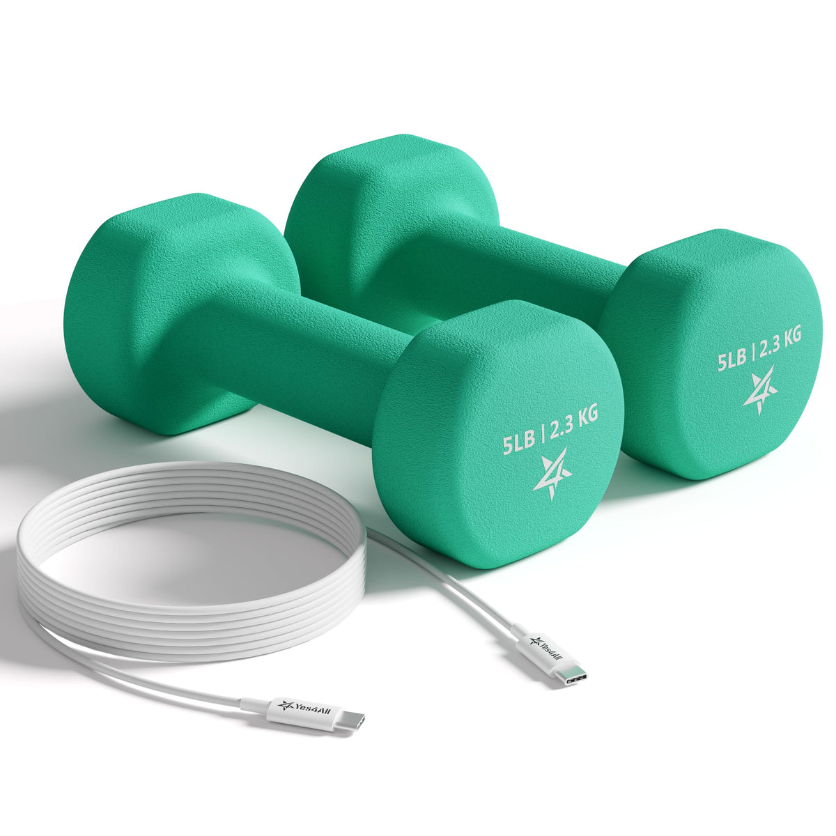 Neoprene Coated Dumbbell Hand Weight Sets of 2 S724