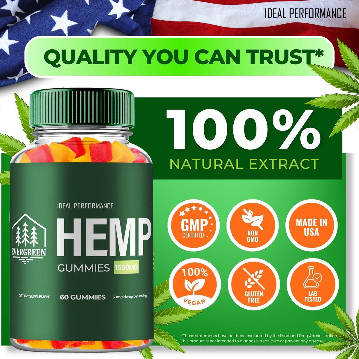 60 Gummies Hemp Gummies T765