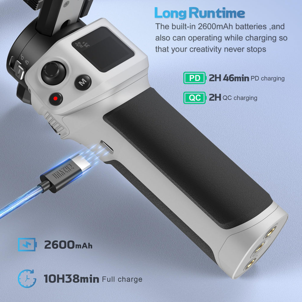 Lightweight 3-Axis Camera Gimbal Stabilizer N820882